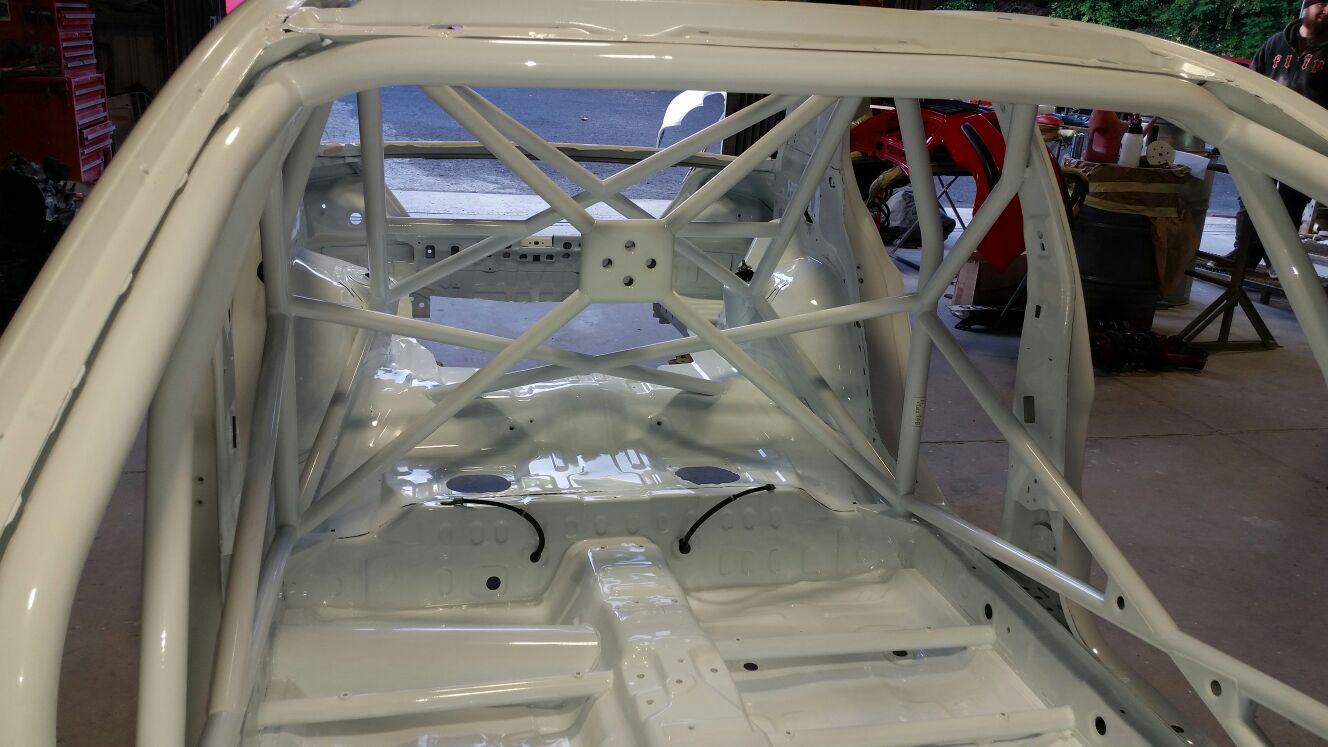 Evo 7 Extreme prepped and fully painted with custom made crate for direct export to customer